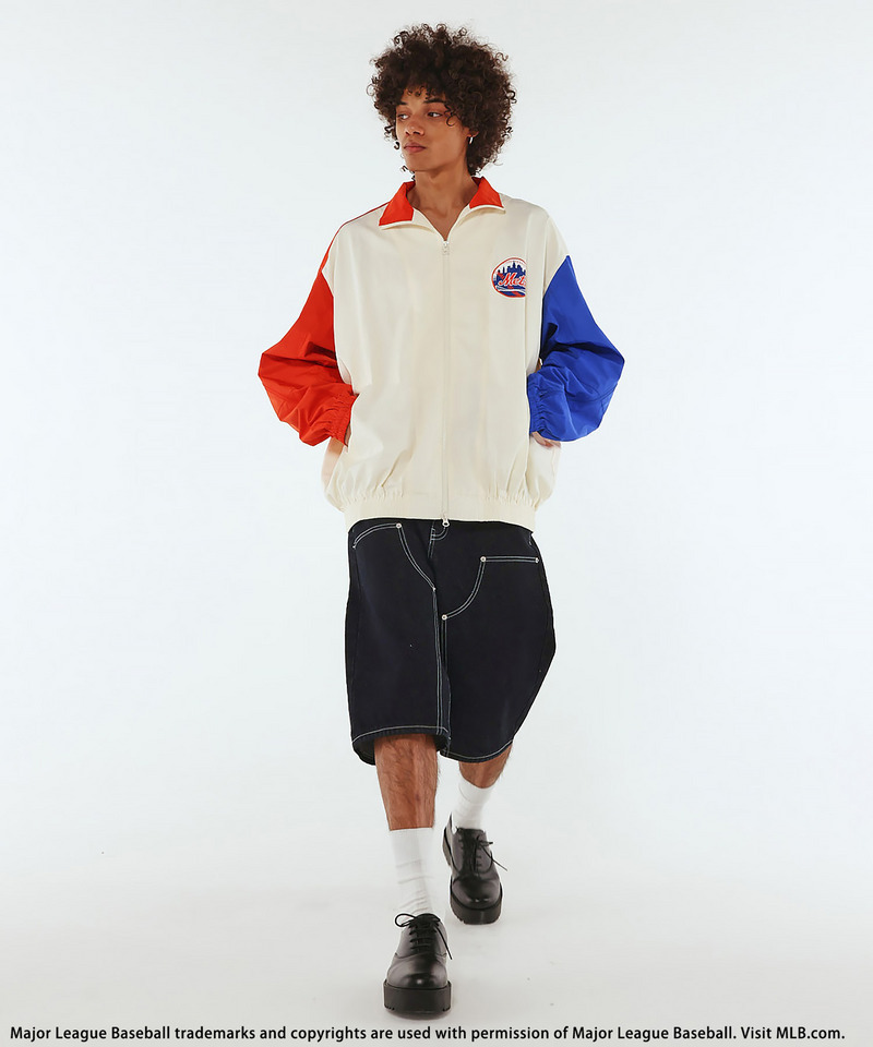 【MLB】Field Panel blouson 詳細画像 オフホワイト系 1