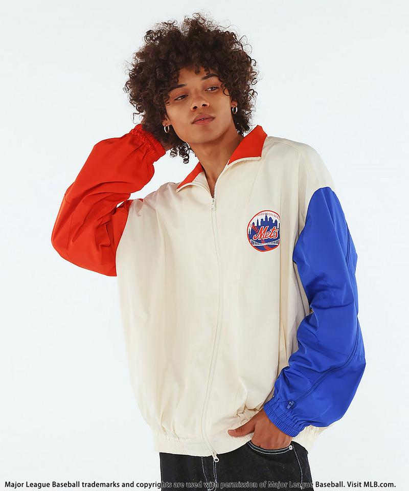【MLB】Field Panel blouson 詳細画像 オフホワイト系 5