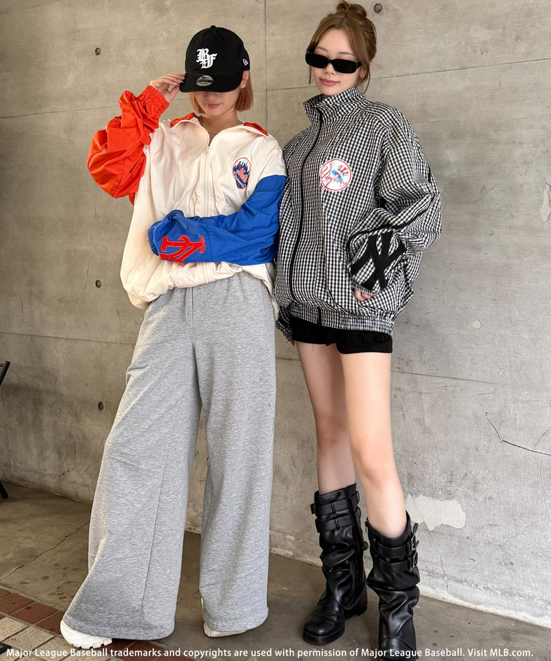 【MLB】Field Panel blouson 詳細画像 オフホワイト系 8