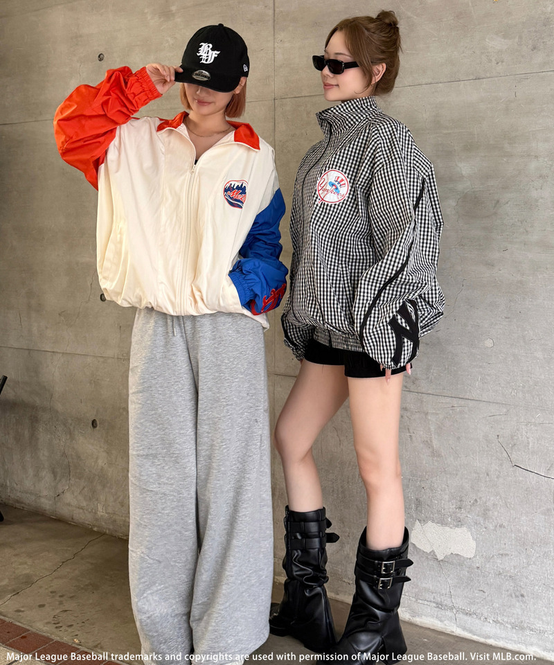 【MLB】Field Panel blouson 詳細画像 オフホワイト系 9