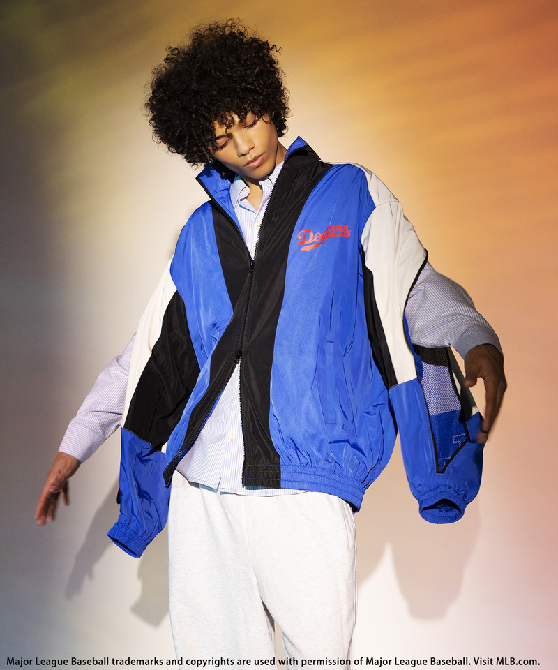 【MLB】Field Panel blouson 詳細画像 ブルー系 5