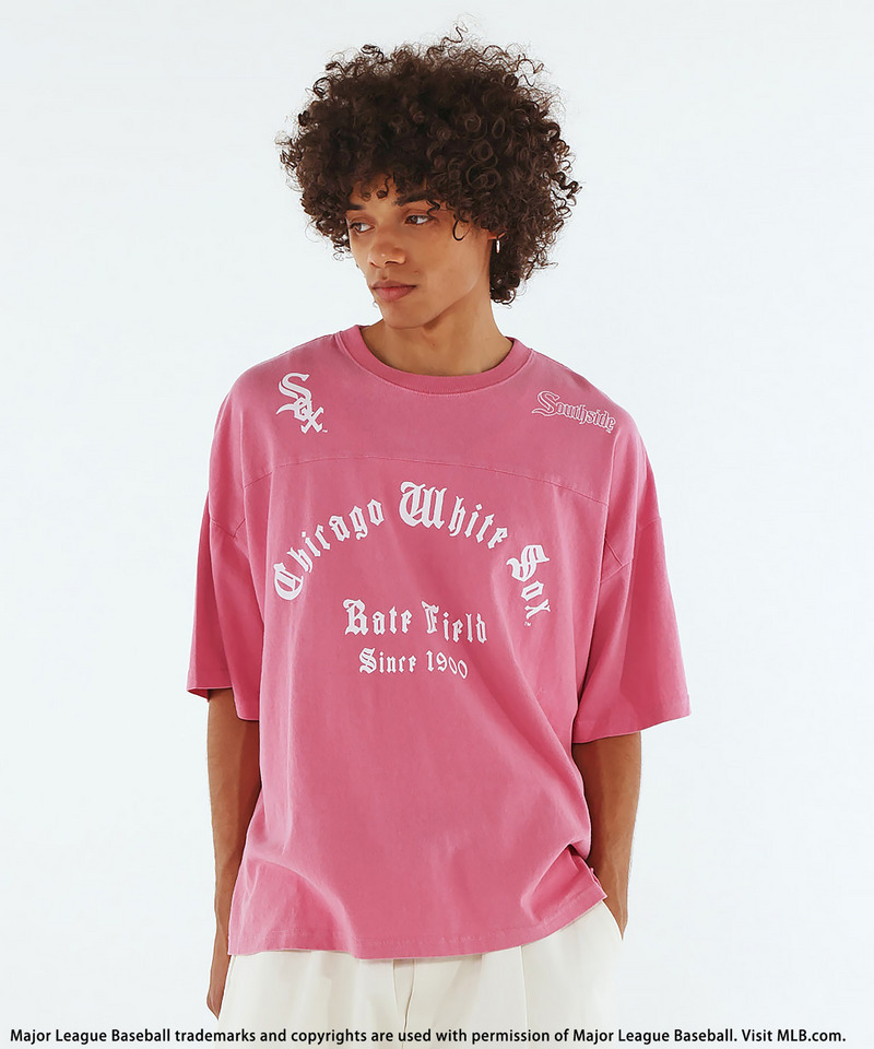 【MLB】Design Tee 詳細画像 ピンク 1