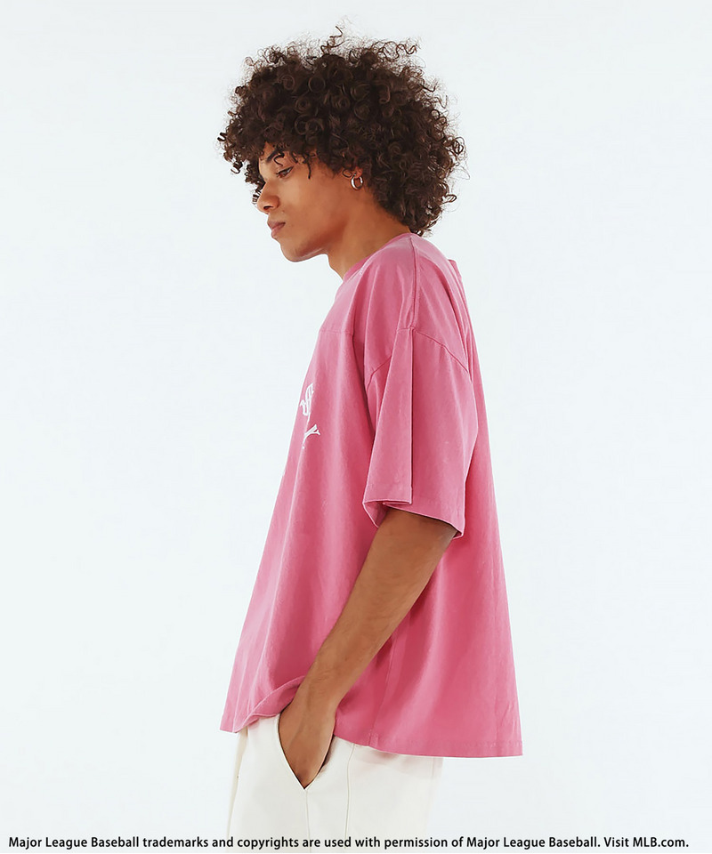 【MLB】Design Tee 詳細画像 ピンク 4