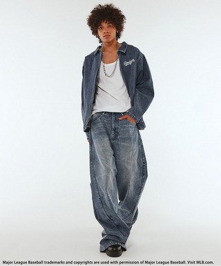 【MLB】Baggy Denim