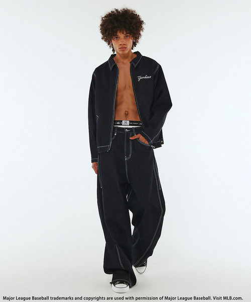 【MLB】Baggy Denim 詳細画像