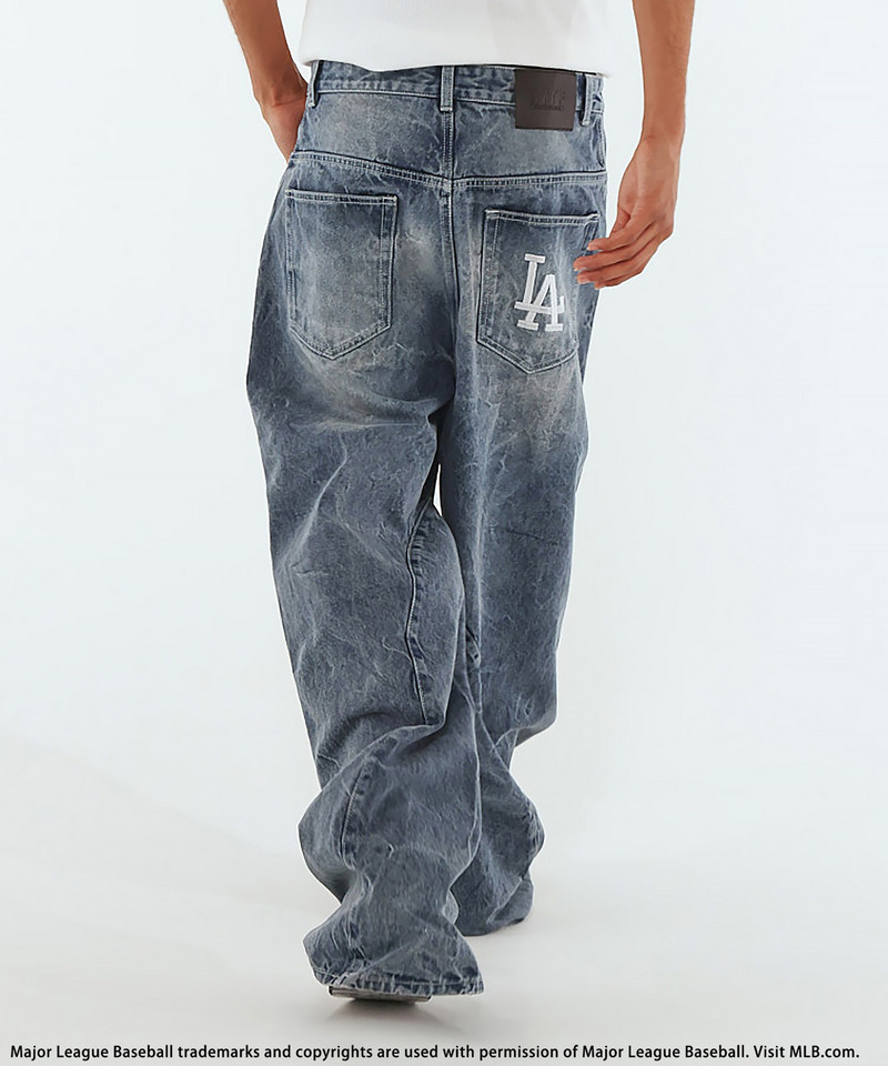 【MLB】Baggy Denim 詳細画像 デニムブルー 6