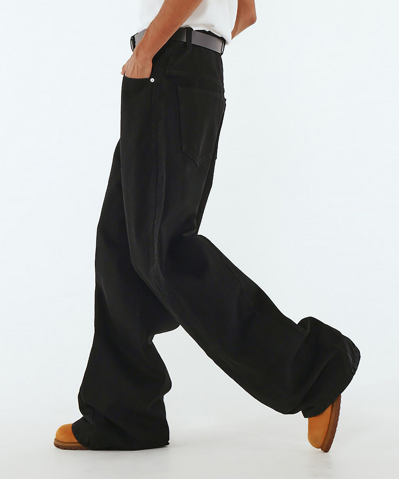 【MLB】Baggy Denim 詳細画像 ブラックデニム 5