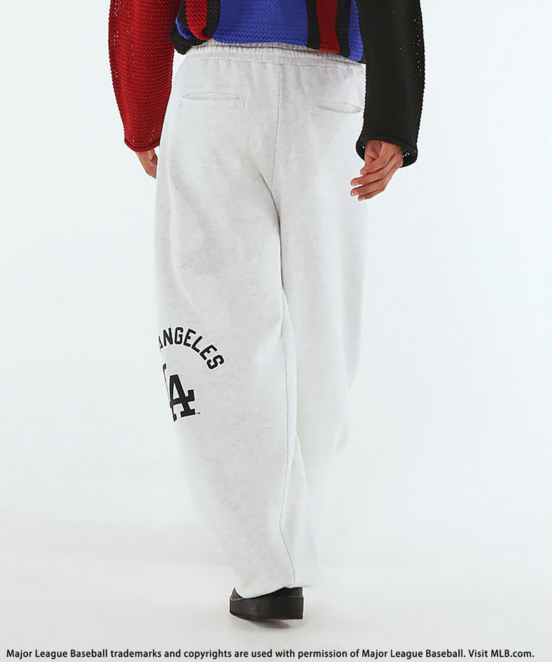 【MLB】Paneled sweatpants 詳細画像 グレー 3
