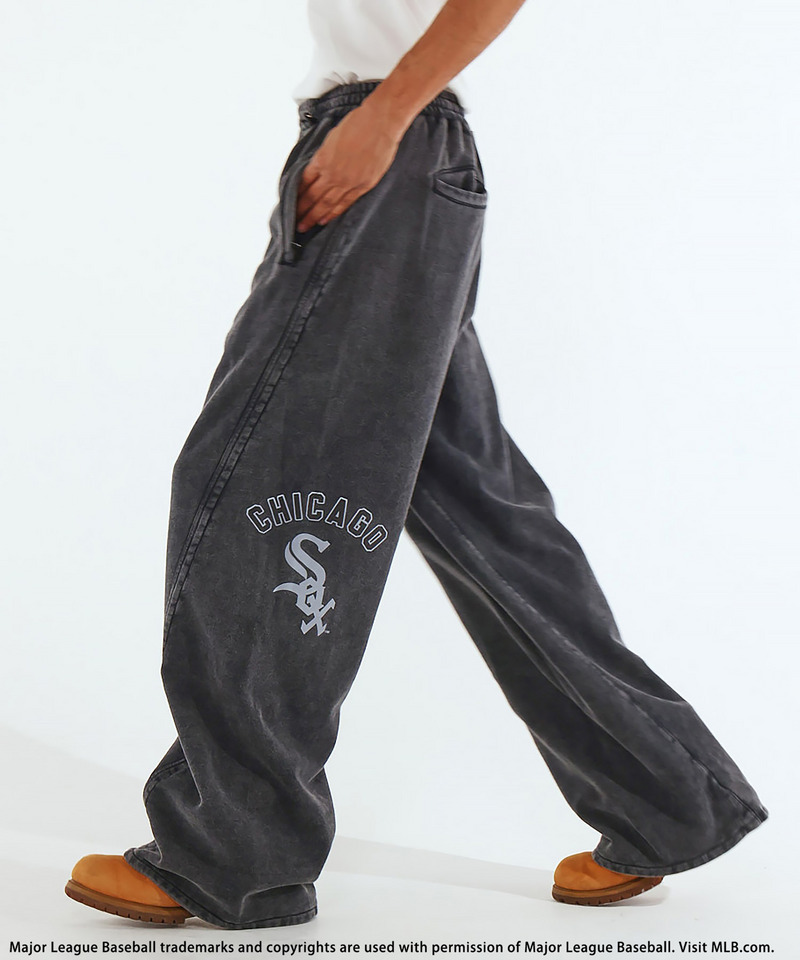 【MLB】Paneled sweatpants 詳細画像 ブラック 2