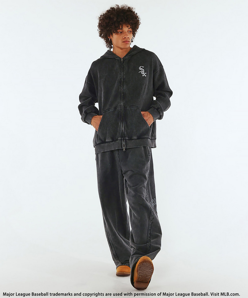 【MLB】Paneled sweatpants 詳細画像 ブラック 4