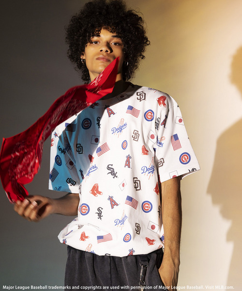 【MLB】All-over Print Tee 詳細画像