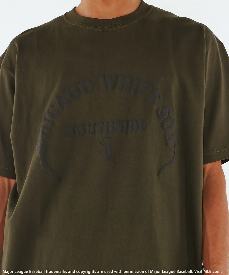 【MLB】Puff Printing Tee 詳細画像 カーキ系 5