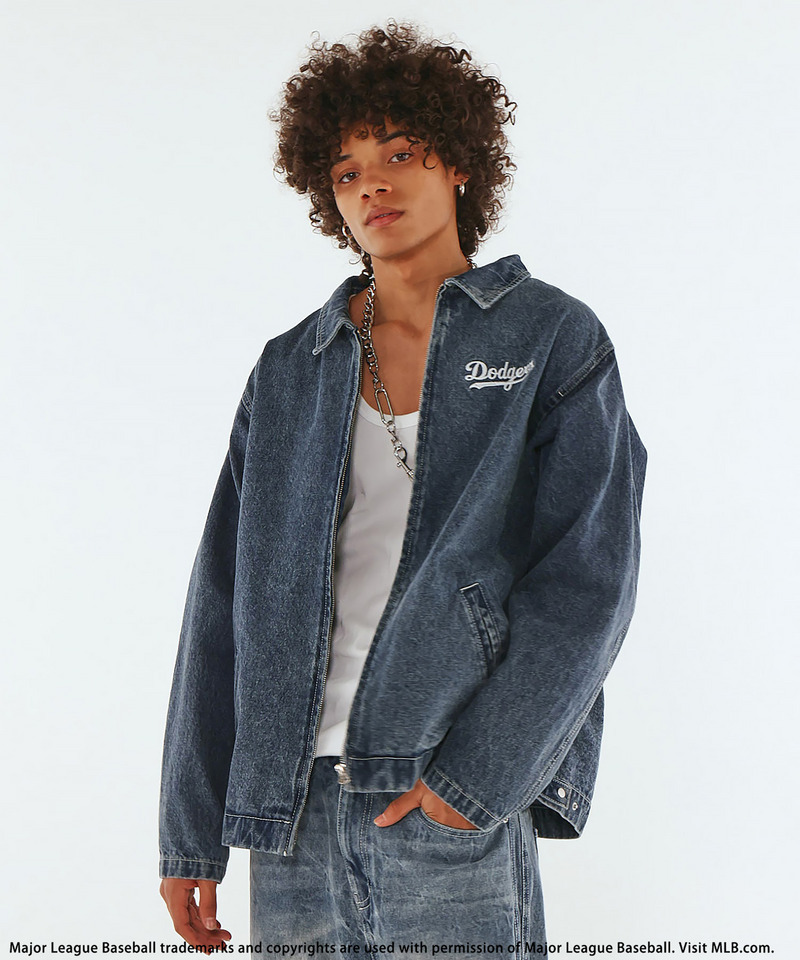 【MLB】Utility Denim Jacket 詳細画像 デニムブルー 2