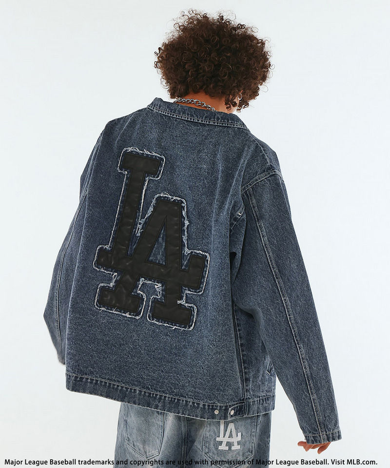 【MLB】Utility Denim Jacket 詳細画像 デニムブルー 4