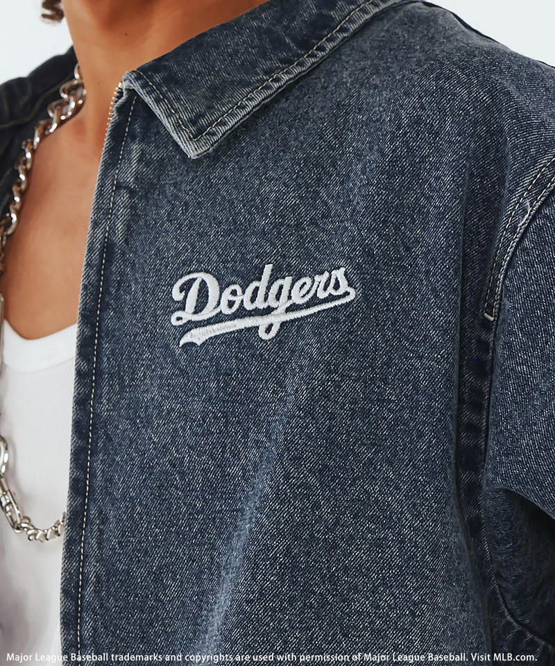 【MLB】Utility Denim Jacket 詳細画像 デニムブルー 8