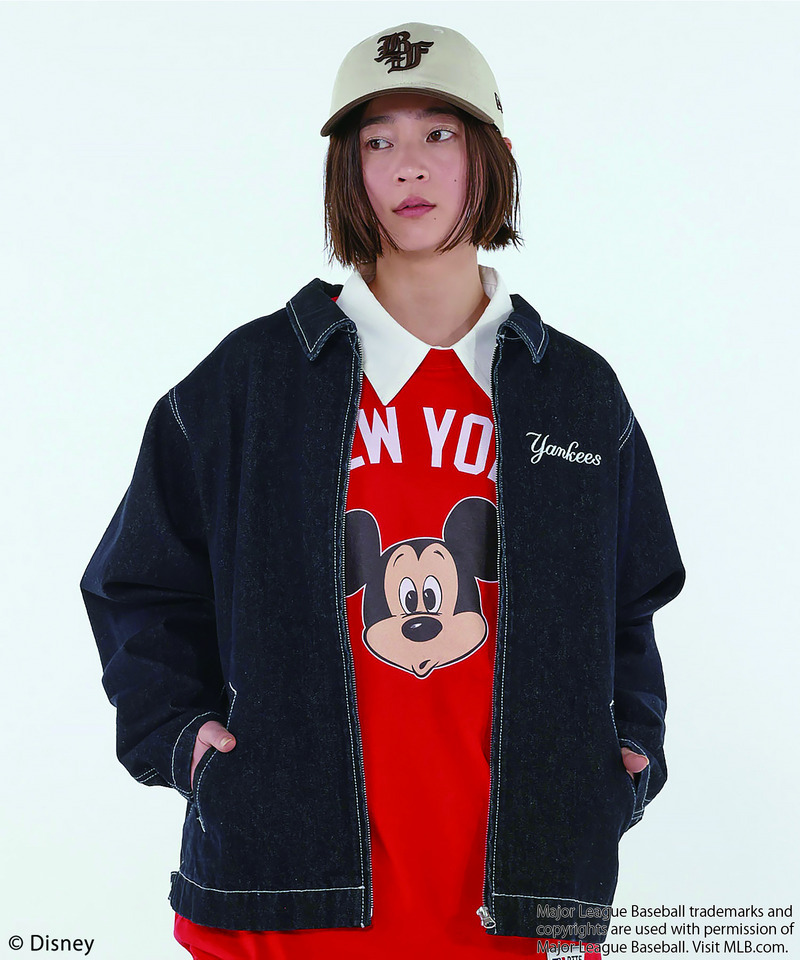 【MLB】Utility Denim Jacket 詳細画像 インディゴ 6