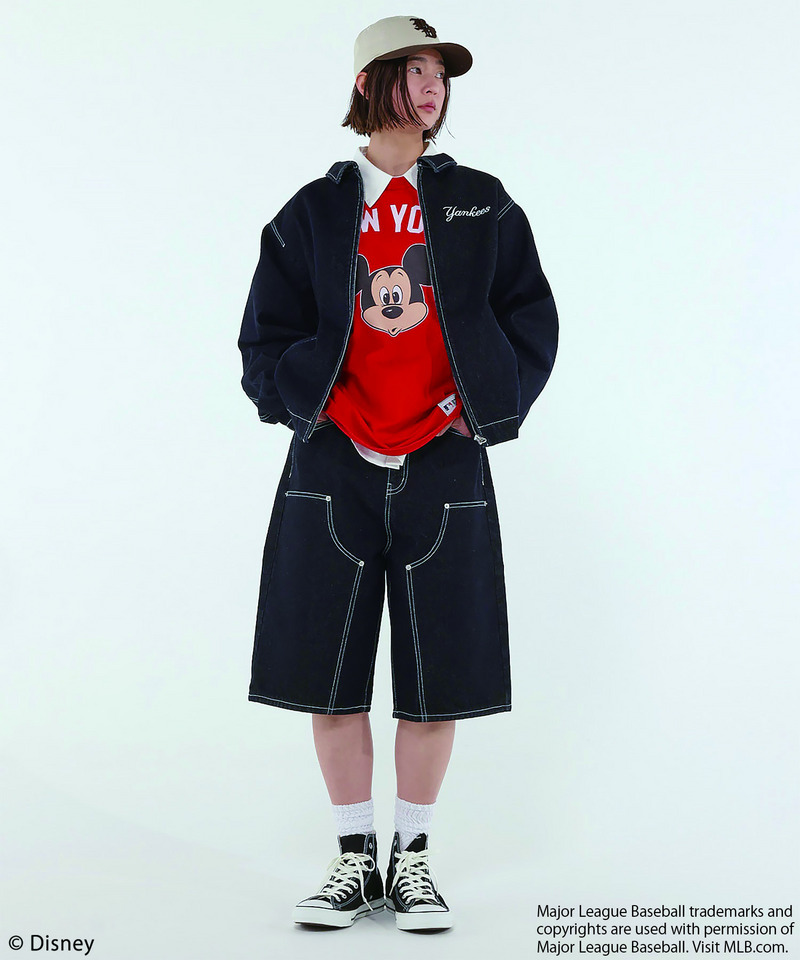 【MLB】Utility Denim Jacket 詳細画像 インディゴ 8