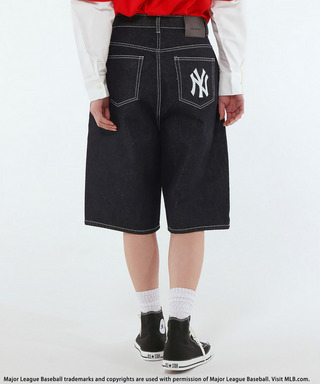 【MLB】Baggy Jean Shorts