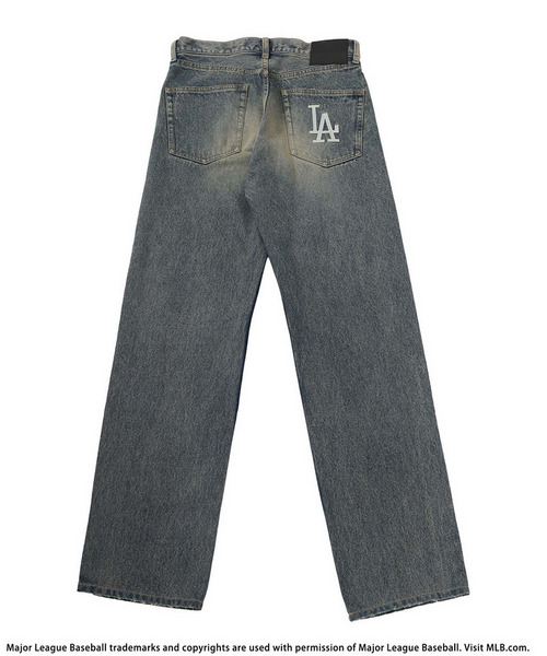 【MLB】Loose Fit Jeans 詳細画像