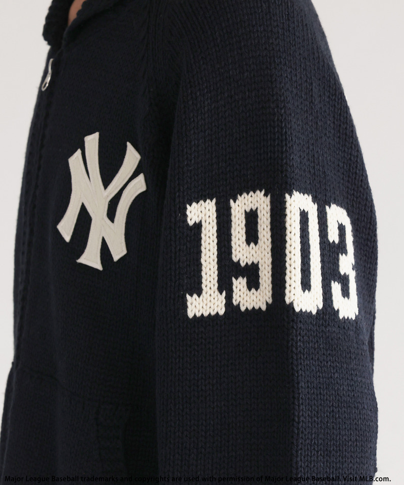 【MLB】Cowichan sweater 詳細画像 ネイビー 10