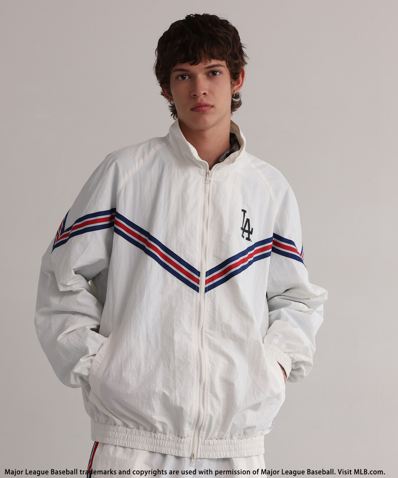 【MLB】Track Jacket 詳細画像 オフホワイト 2