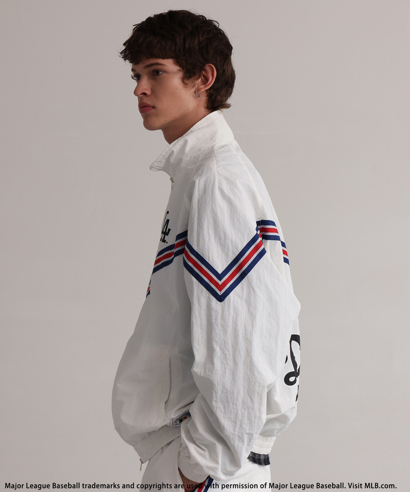 【MLB】Track Jacket 詳細画像 オフホワイト 3