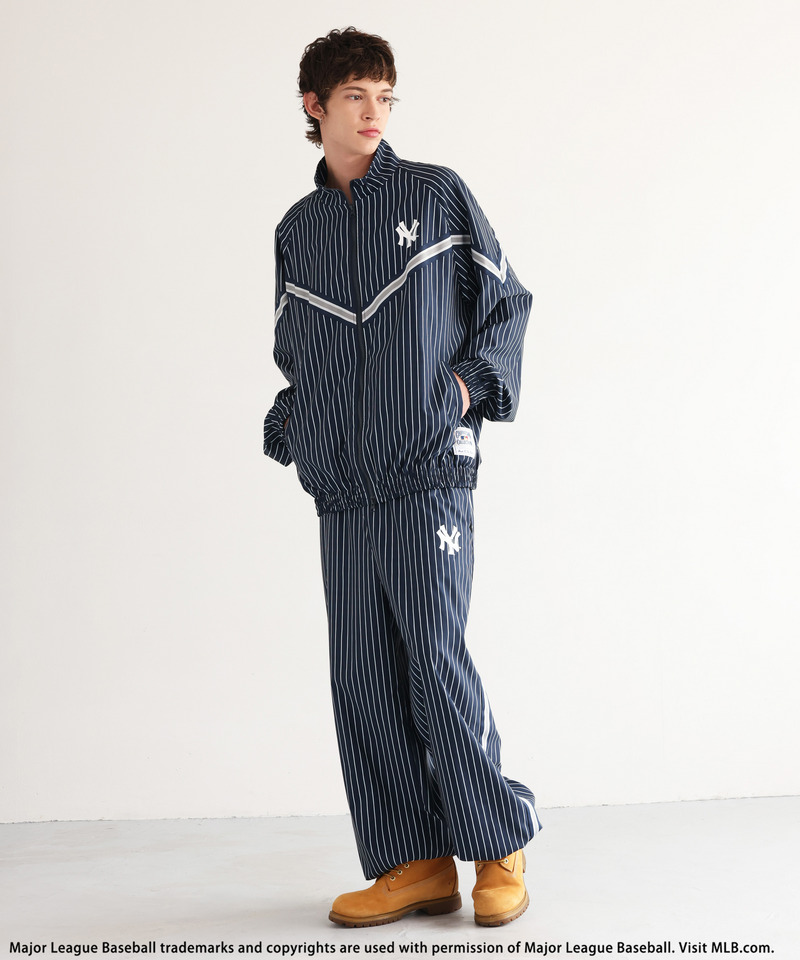 【MLB】Track Jacket 詳細画像 ネイビー 4