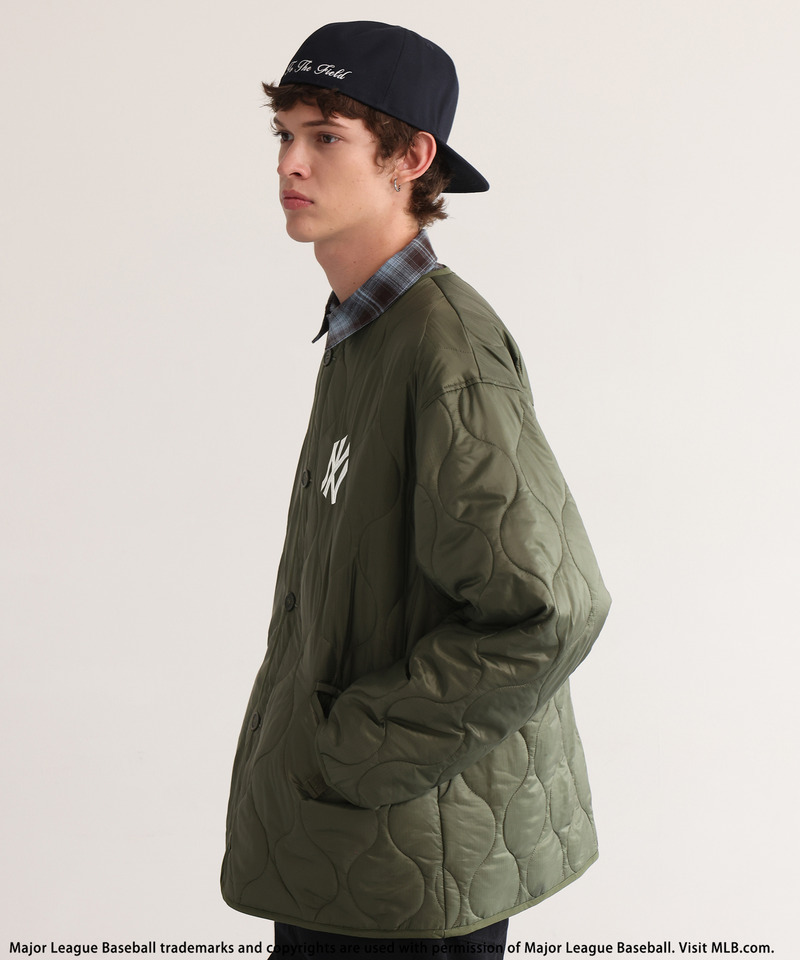 【MLB】Liner Jacket 詳細画像 カーキ 2