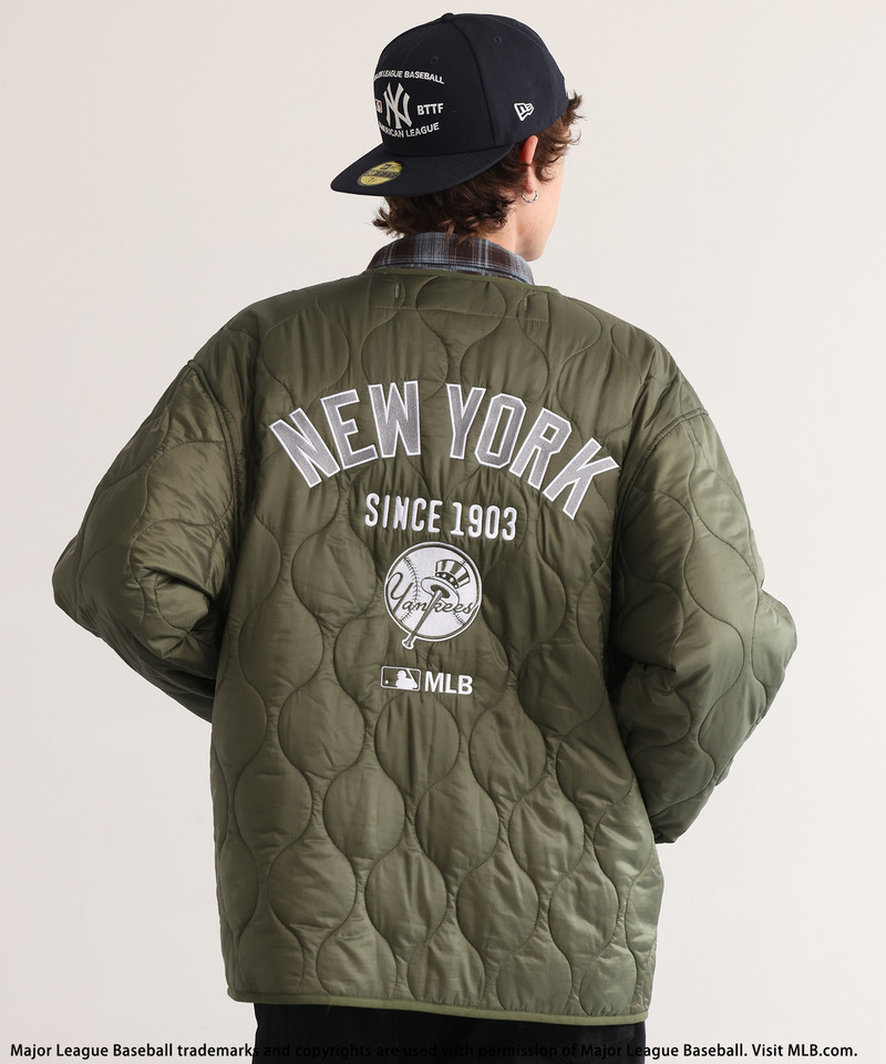 【MLB】Liner Jacket 詳細画像 カーキ 3