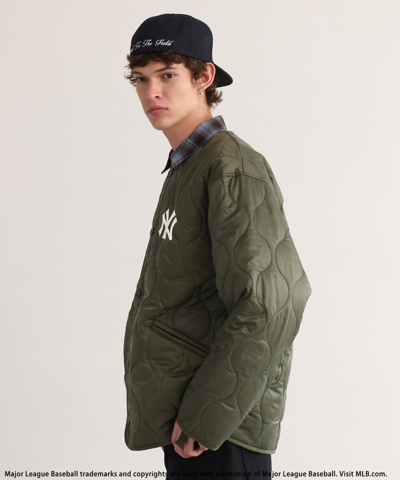 【MLB】Liner Jacket 詳細画像 カーキ 4