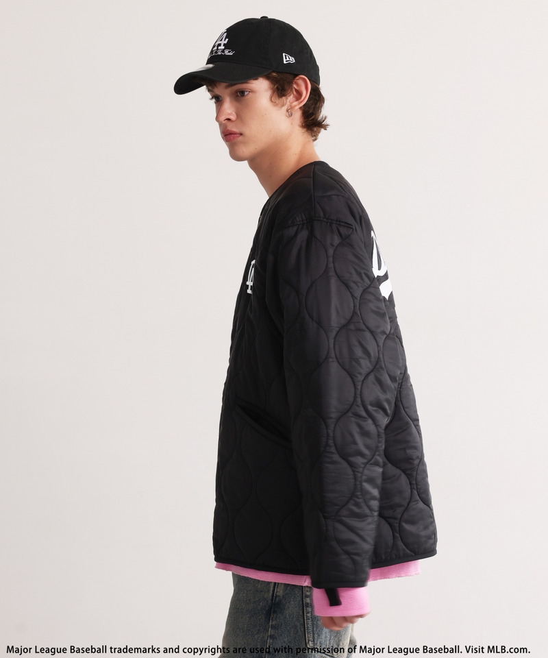 【MLB】Liner Jacket 詳細画像 ブラック 4