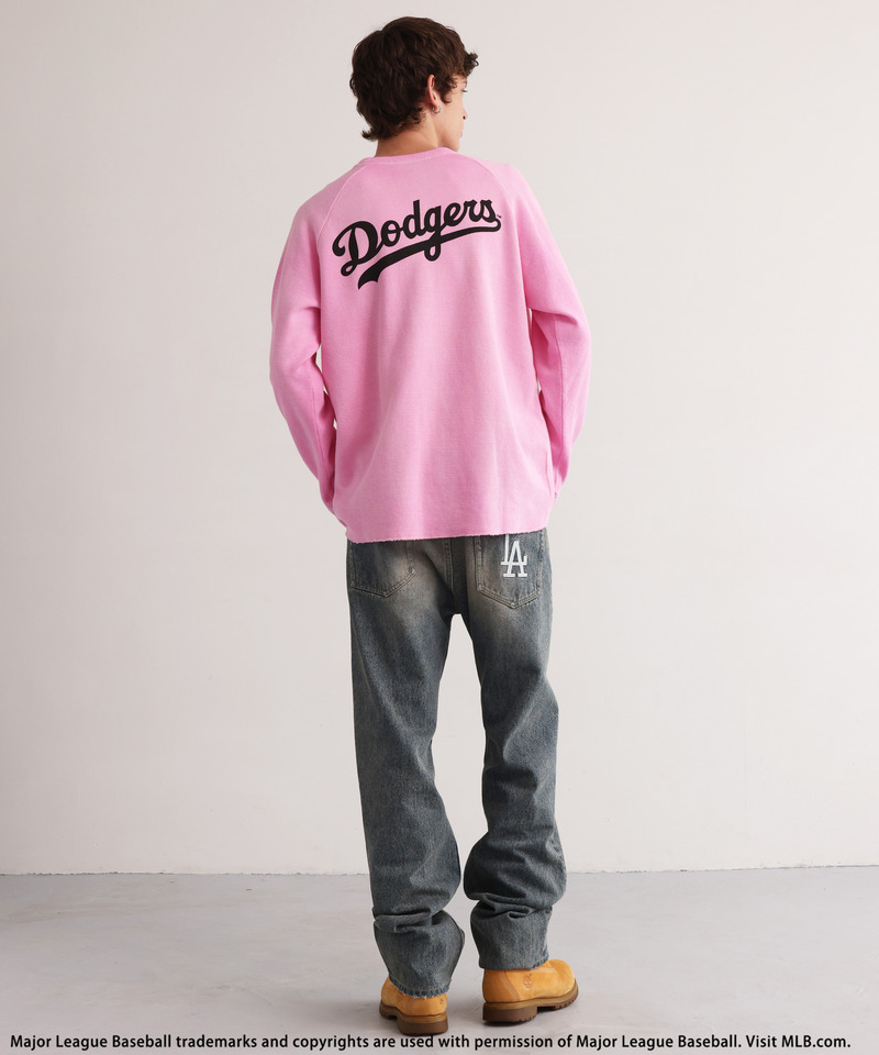 【MLB】Thermal Raglan Tee 詳細画像 ピンク 4