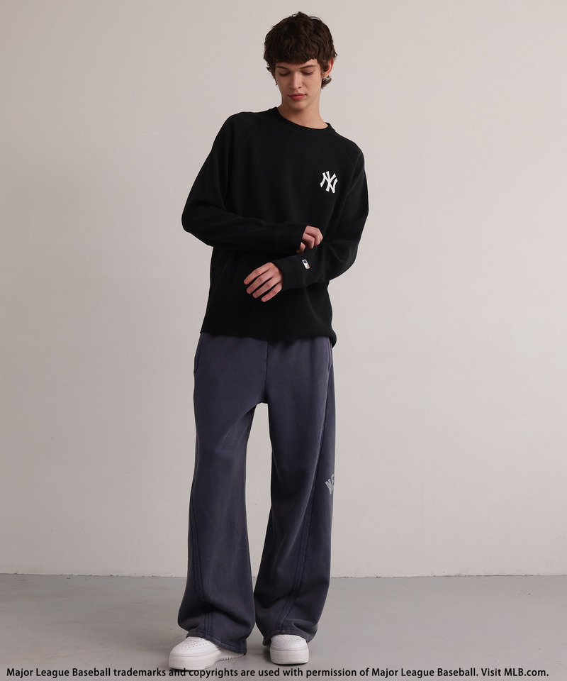 【MLB】Thermal Raglan Tee 詳細画像 ブラック 4