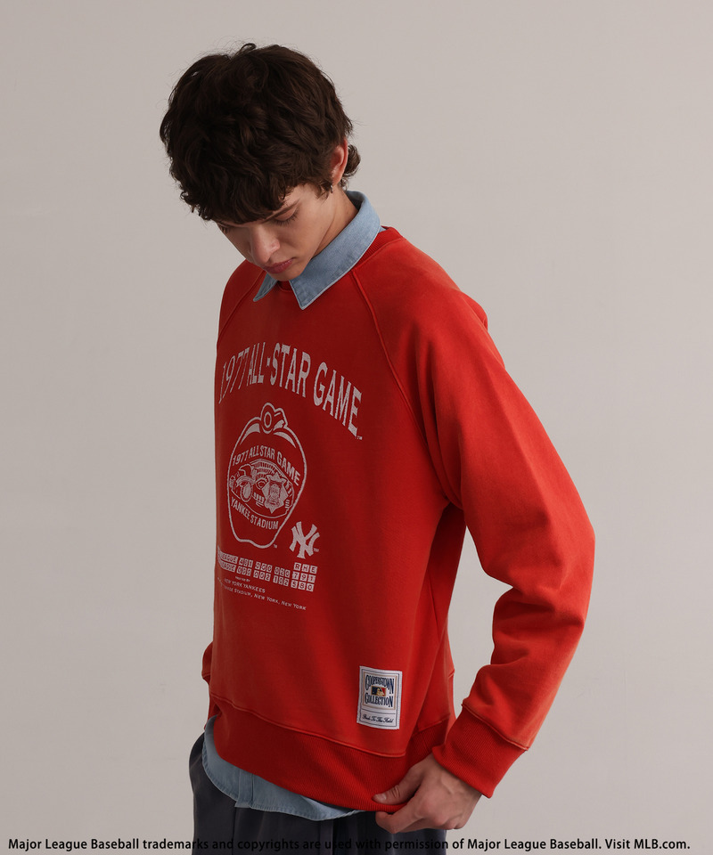 【MLB】Pin Artwork Sweat 詳細画像 レッド 5