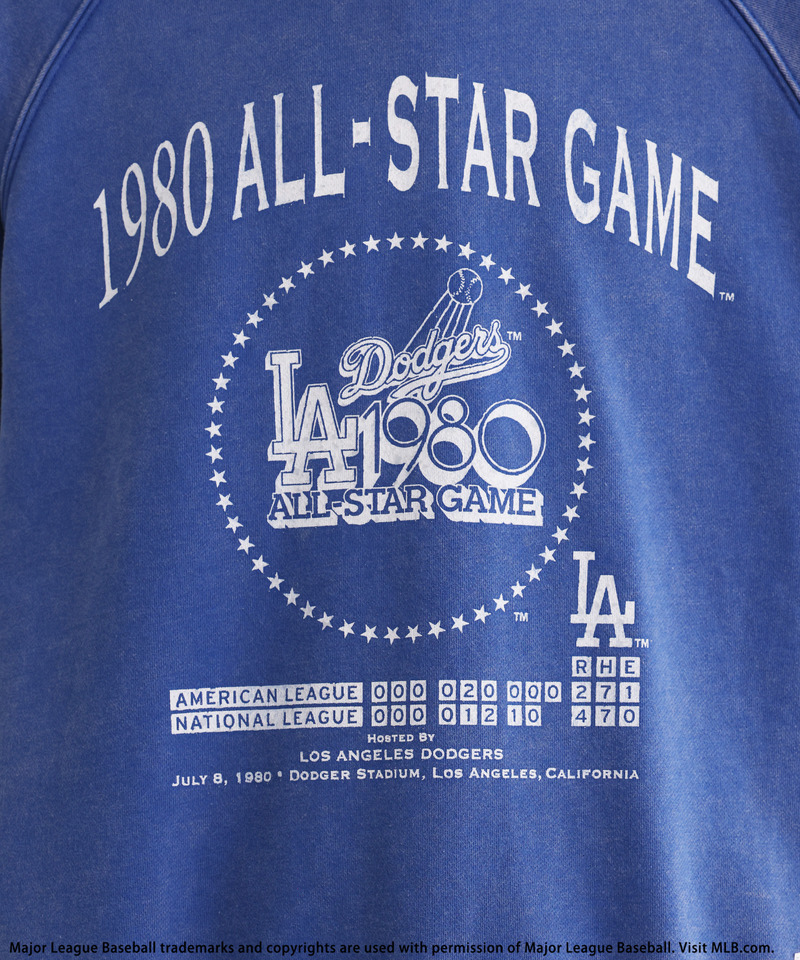 【MLB】Pin Artwork Sweat 詳細画像 ブルー 8