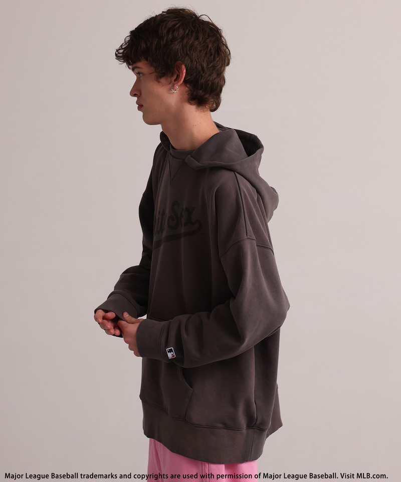 【MLB】Spray Painting Hoodie 詳細画像 ブラック 7
