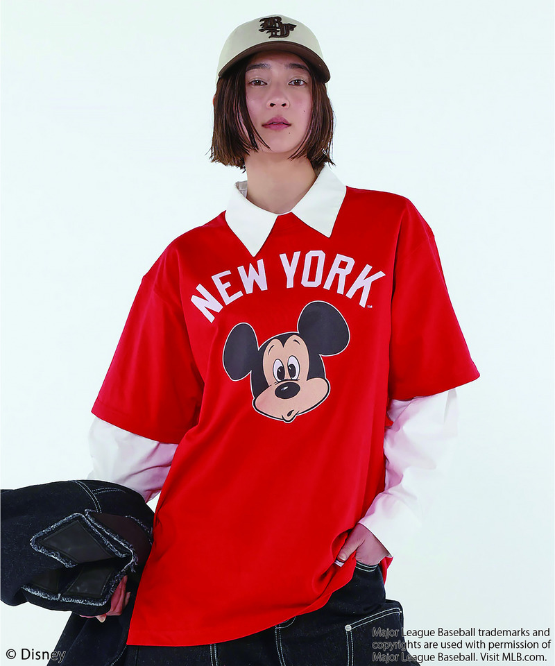 【MLB】【Disney】 Visual Tee 詳細画像 レッド 5