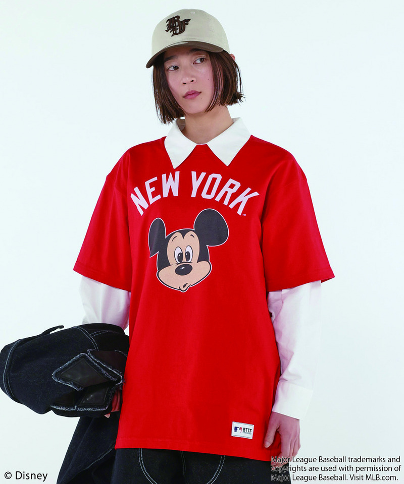 【MLB】【Disney】 Visual Tee 詳細画像 レッド 6