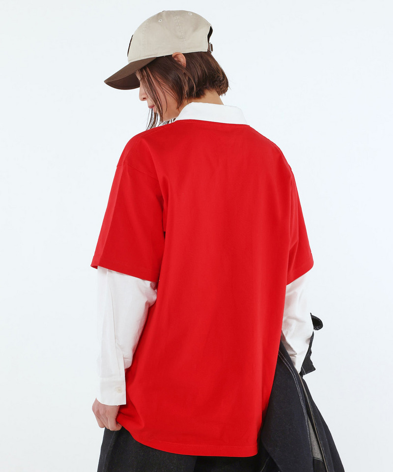 【MLB】【Disney】 Visual Tee 詳細画像 レッド 7