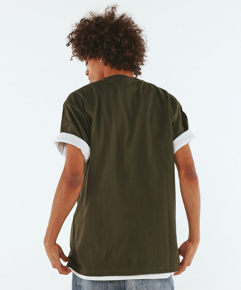【MLB】【Disney】 Visual Tee 詳細画像 カーキ 4