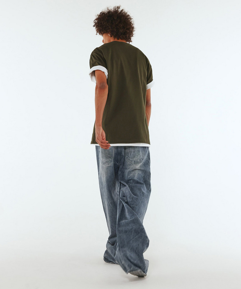 【MLB】【Disney】 Visual Tee 詳細画像 カーキ 7