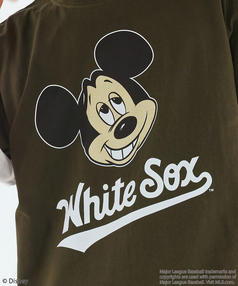 【MLB】【Disney】 Visual Tee 詳細画像 カーキ 8