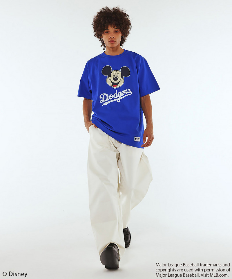 【MLB】【Disney】 Visual Tee 詳細画像 ブルー 3
