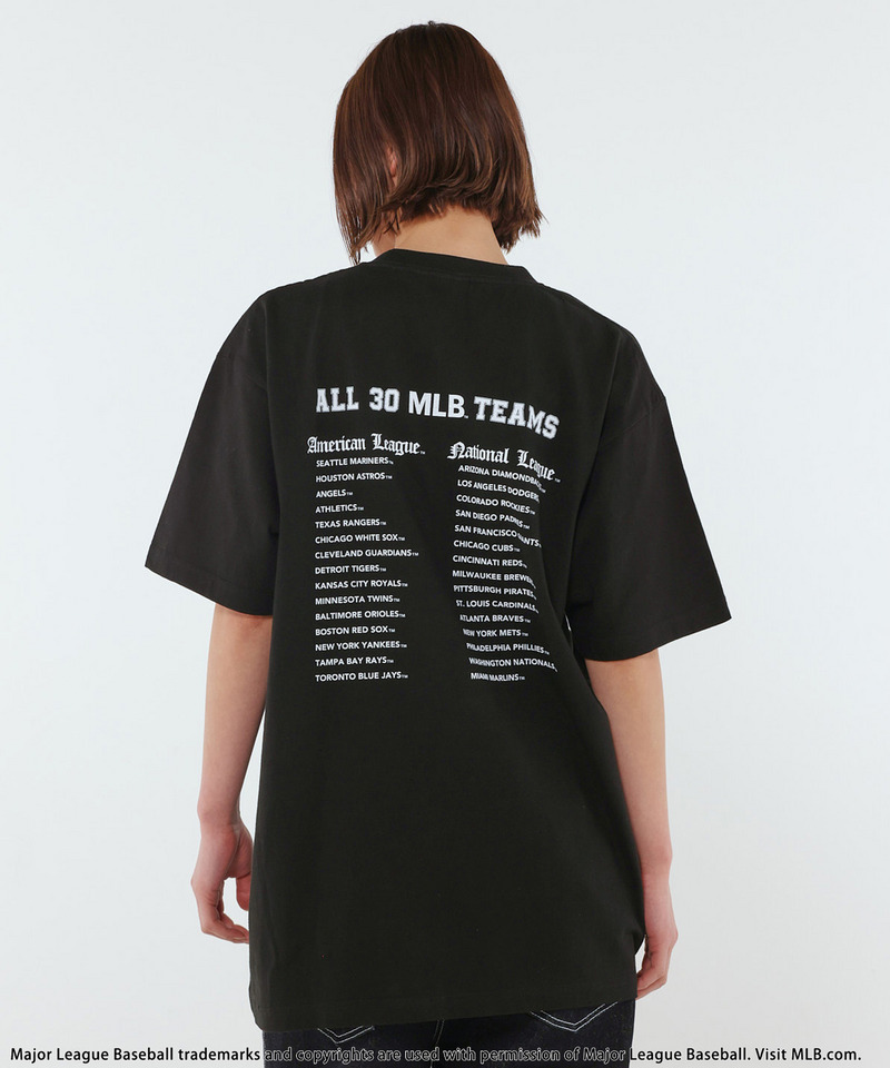 【MLB】【Disney】 Visual Tee 詳細画像 ブラック 3