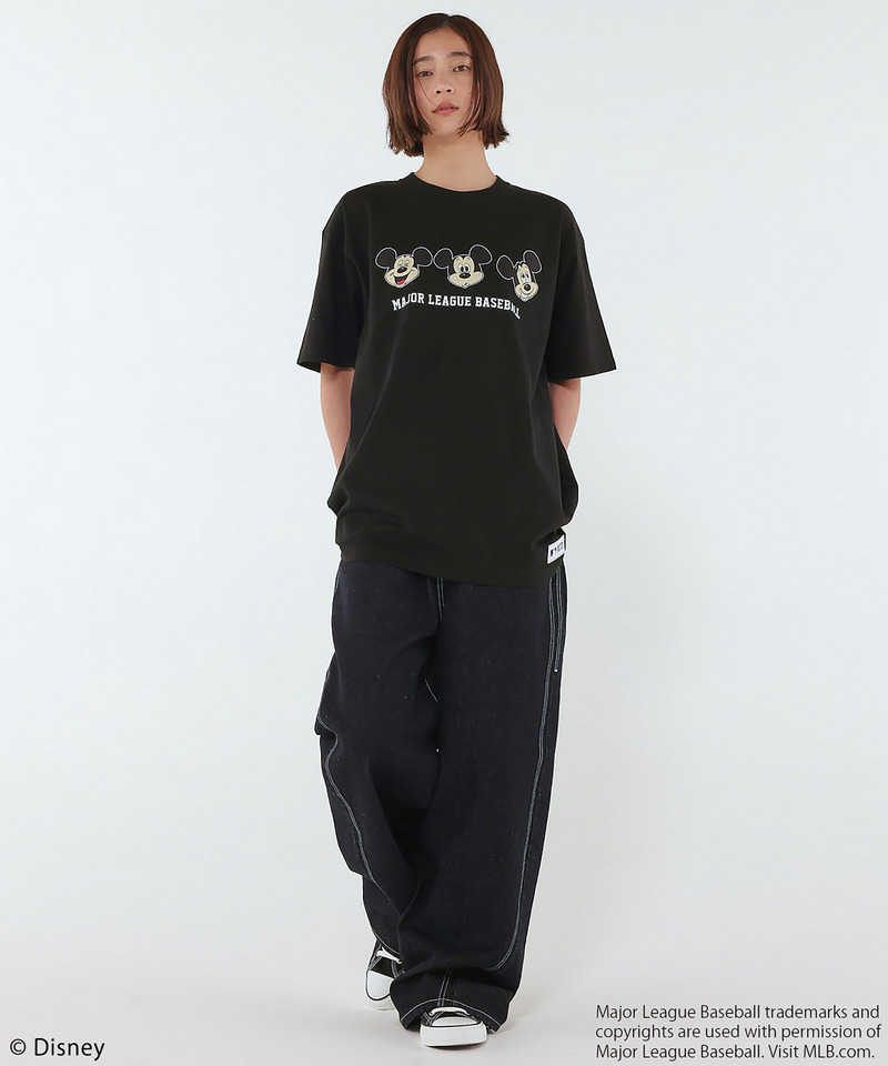 【MLB】【Disney】 Visual Tee 詳細画像 ブラック 4
