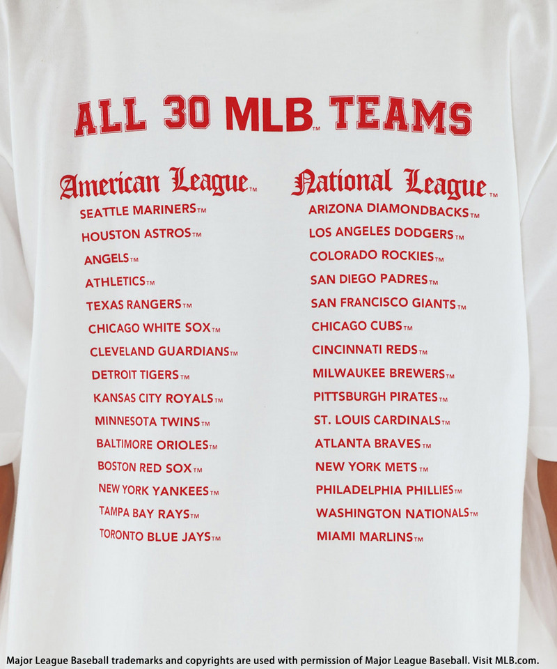 【MLB】【Disney】 Visual Tee 詳細画像 ホワイト系 9