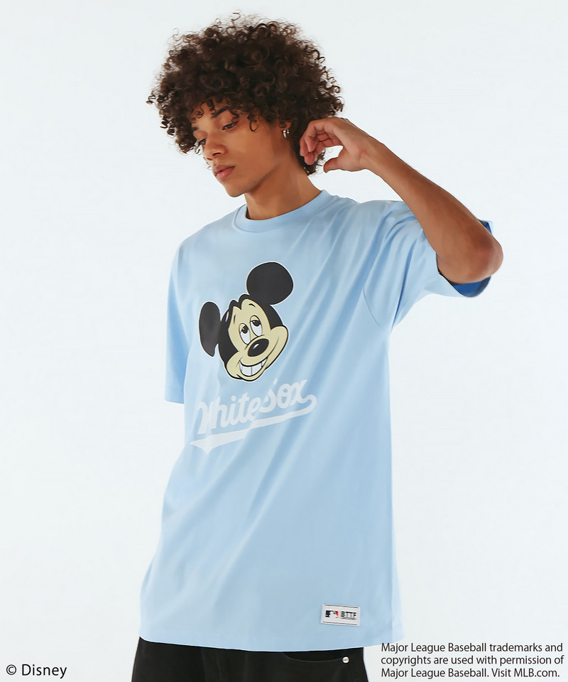 【MLB】【Disney】 Visual Tee 詳細画像 ブルー系 2
