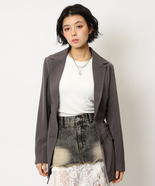 サイドレースアップジャケット