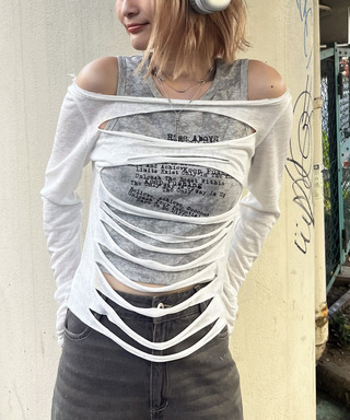 デザインアンサンブルトップス