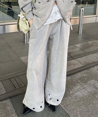 アイレットスウェットパンツ